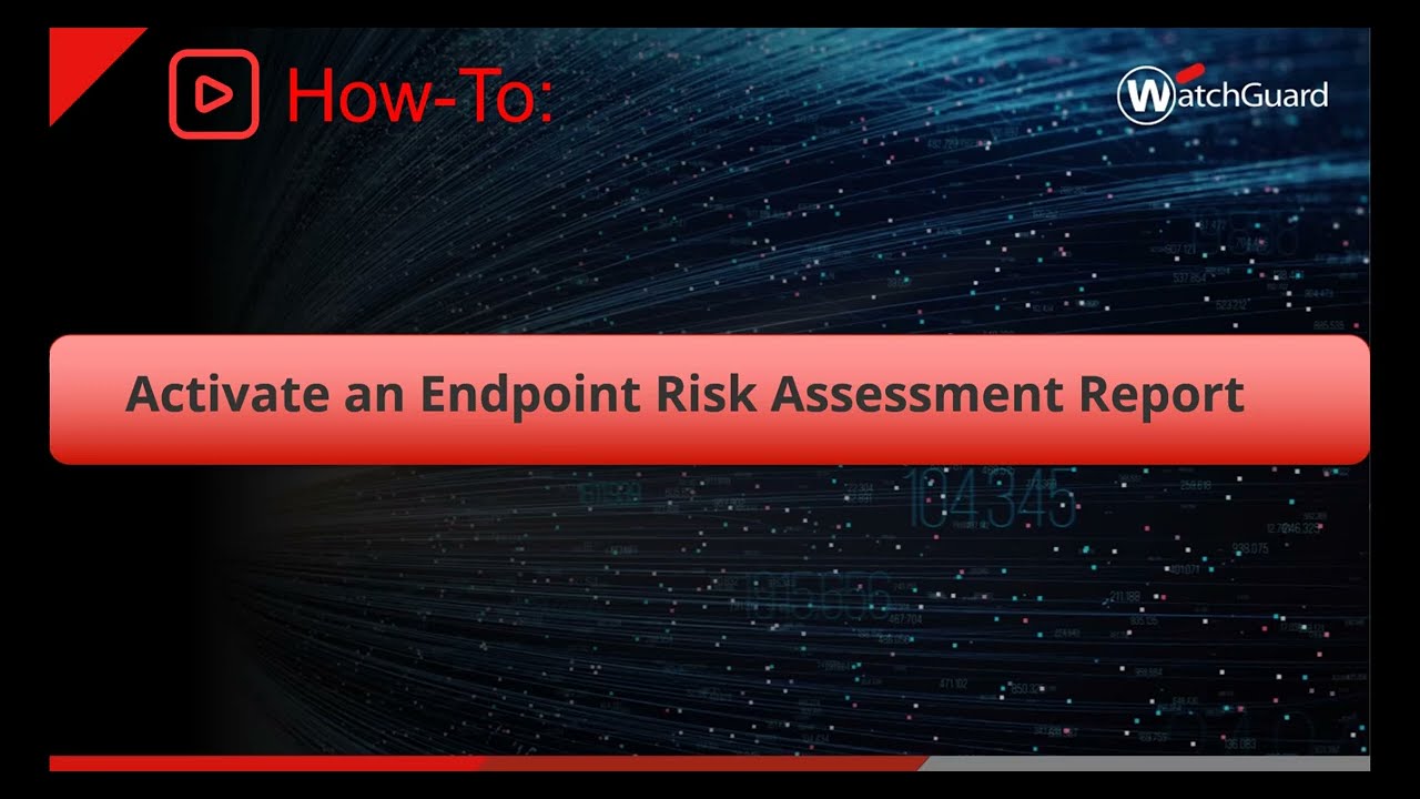 Activate the Endpoint Risk Assessment Report - FREE to run