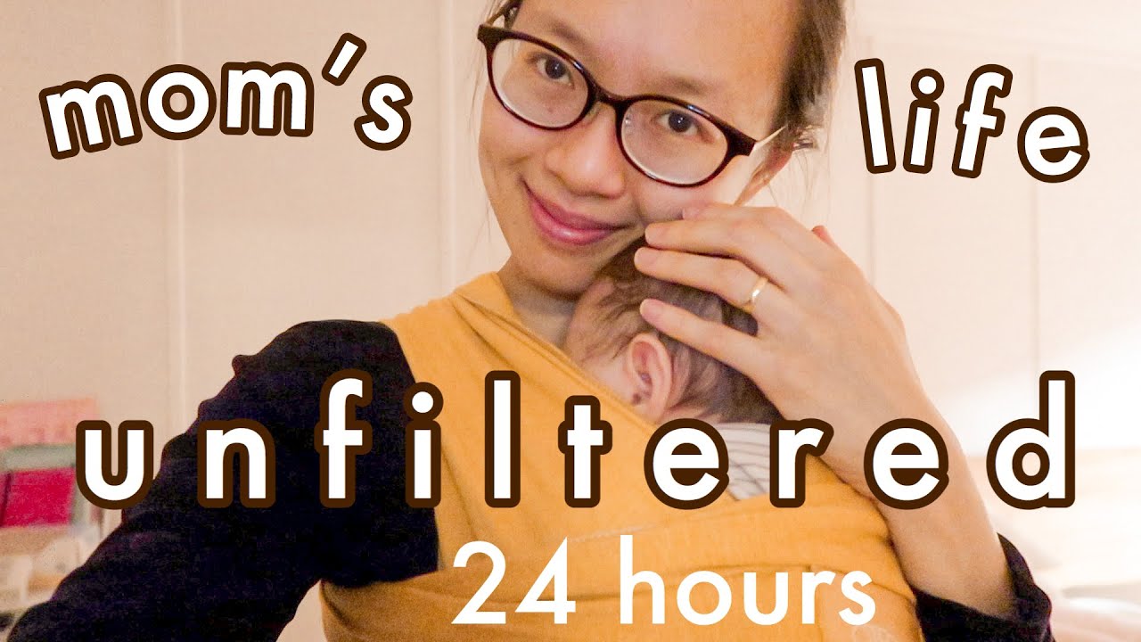 *UNFILTERED* 24 hours with A NEWBORN Baby + Elimination Communication