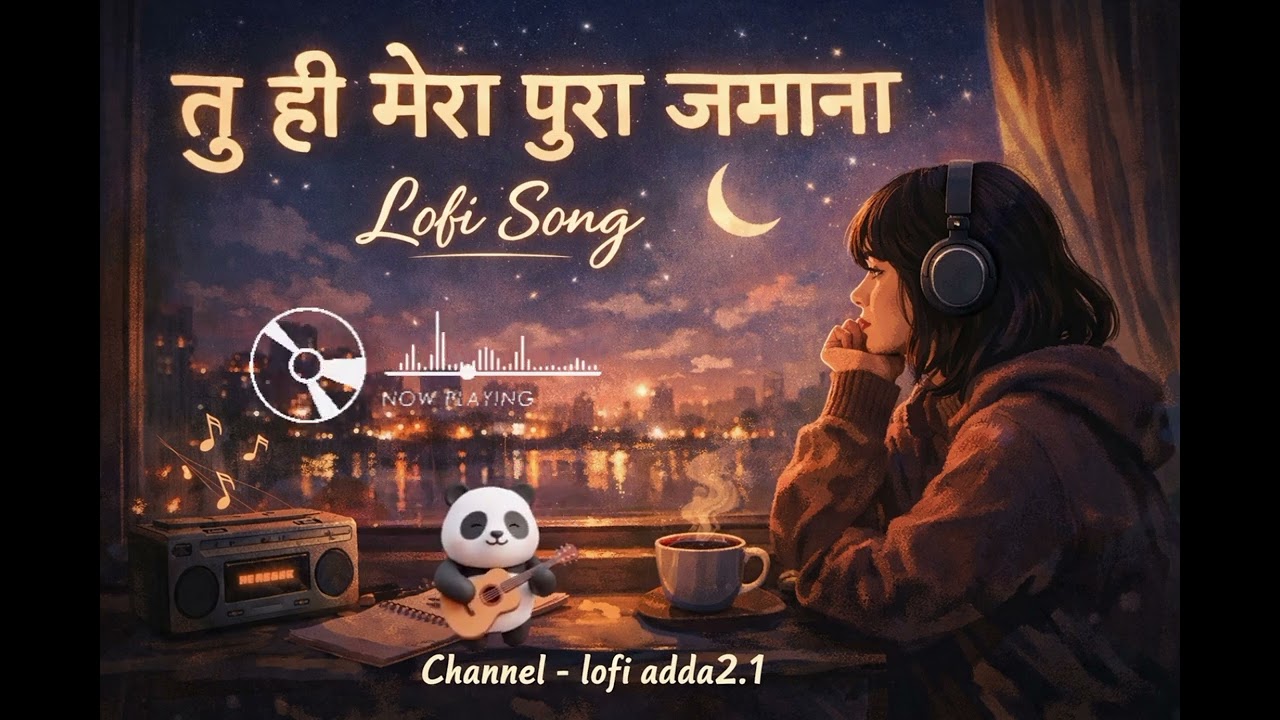 तू ही मेरा पूरा जमाना 🥰 #lofisong  tu Hi Mera pura jamana // LOFI - VERSION 🥀🦋 #sukoon song 
