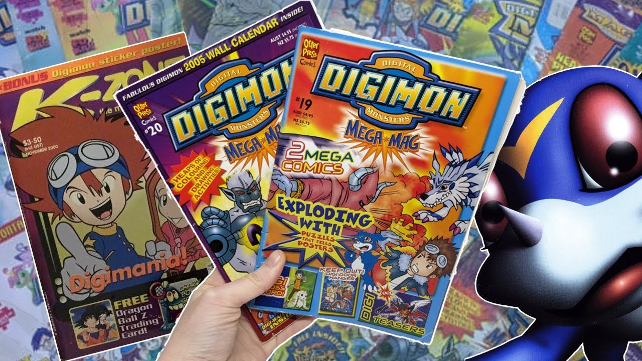 The History of English Digimon Magazines