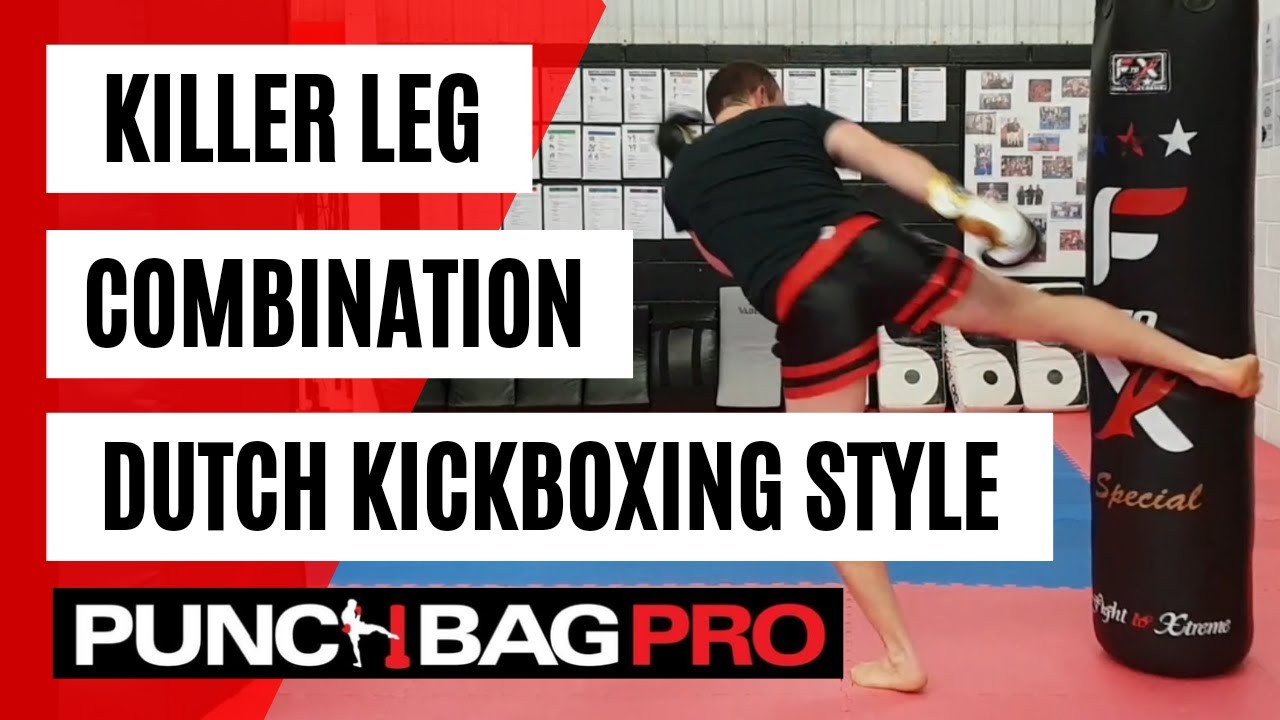 Killer Leg Kick Combination | Dutch Style Kickboxing