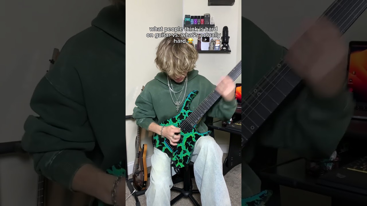what people think is hard on guitar vs what&rsquo;s actually hard