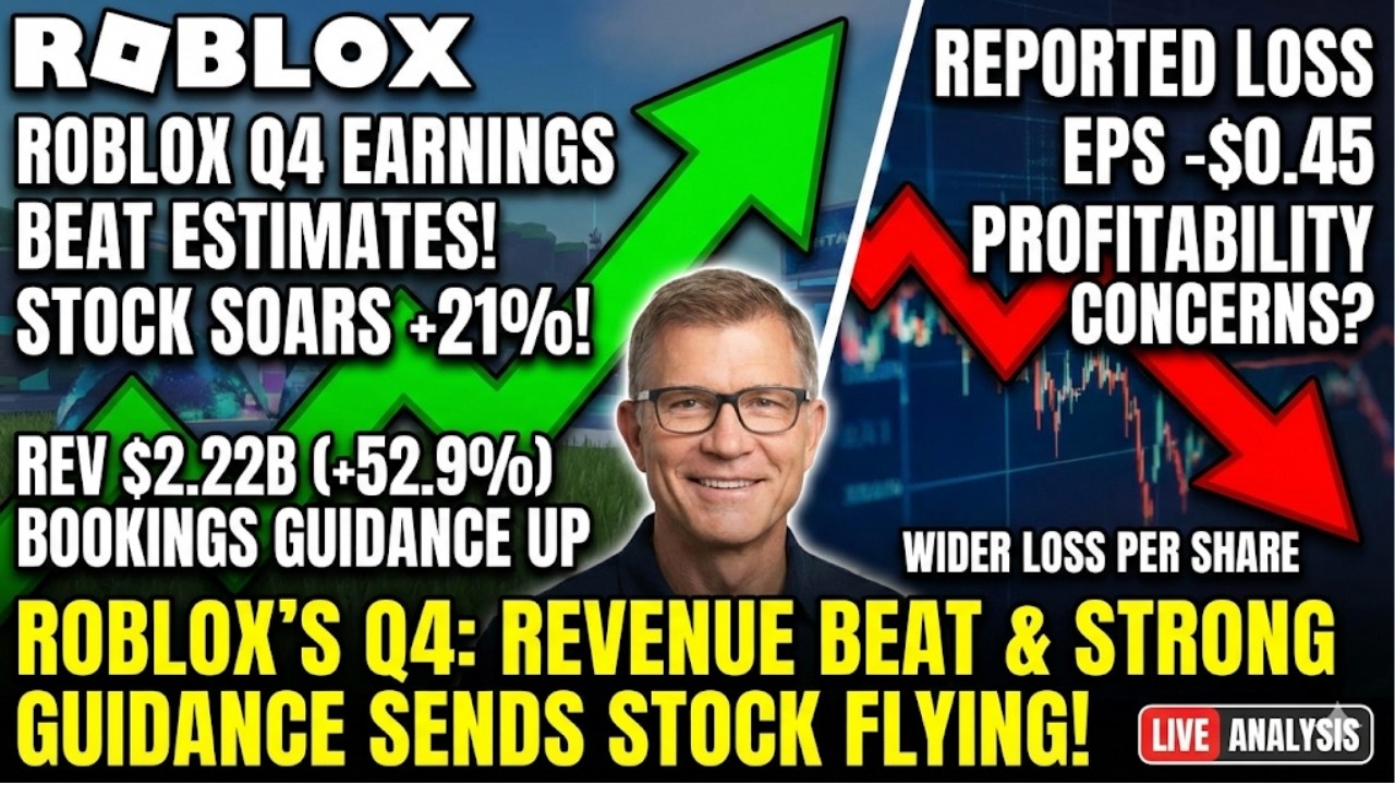 Обзор финансовых результатов Roblox (RBLX) за 4 квартал 2025 года: 144 млн пользователей, техноло...