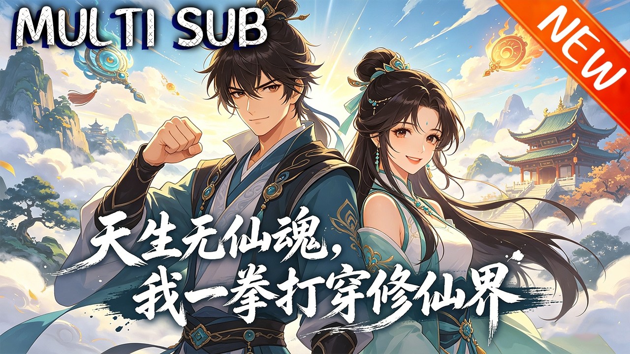 💥【新番上线】《天生无仙魂，我一拳打穿修仙界》陆远无仙魂本为凡人，却不知父母是仙帝仙后，靠无限体力苦练，以凡躯铸就神魔体！#战斗 #anime #斗破动漫 #逆袭