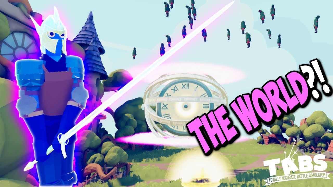 DIO?! SwordMaster of Time vs Every Faction | RPG TABS FACTION - TABS MOD GAMEPLAY