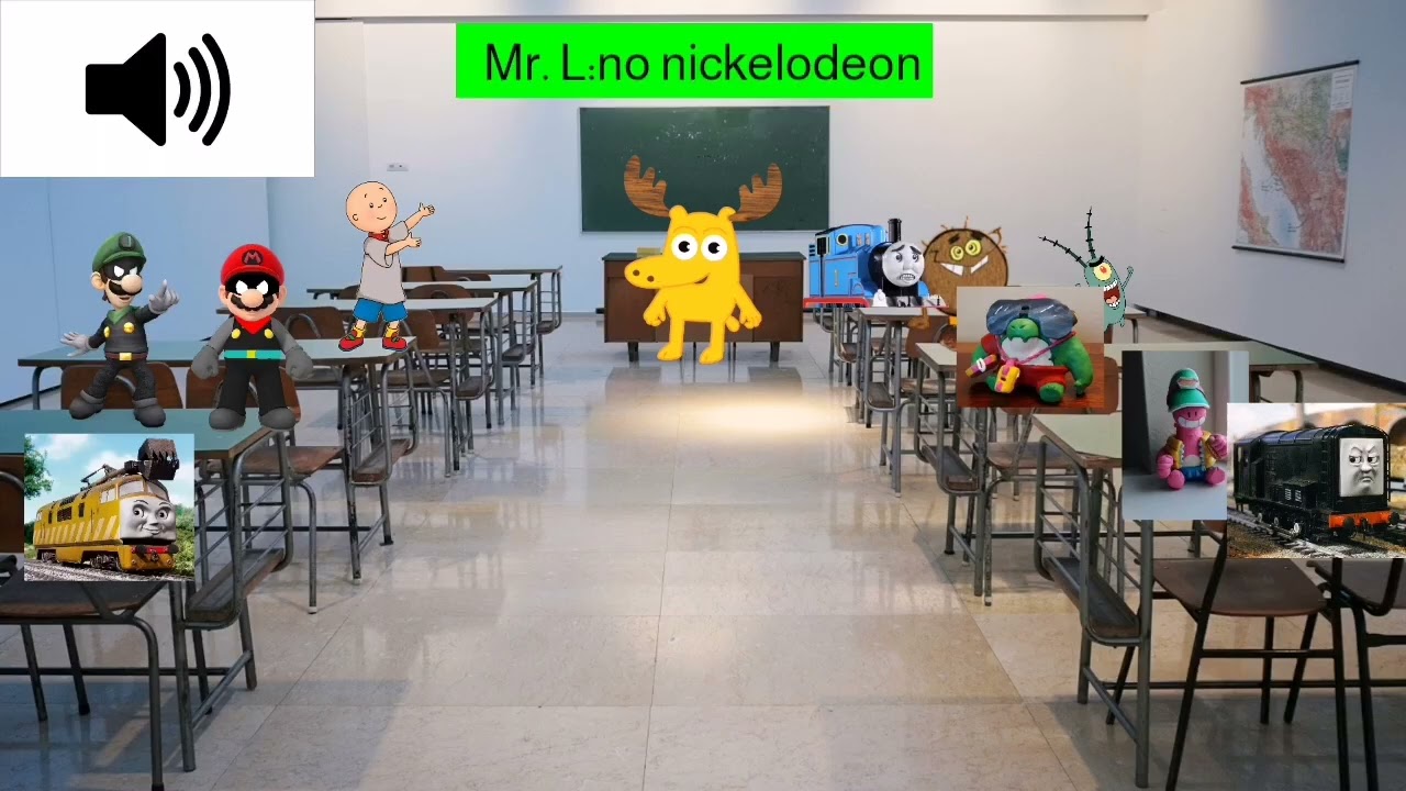 Classic caillou and his flip buddies turn good show into bad show /grounded