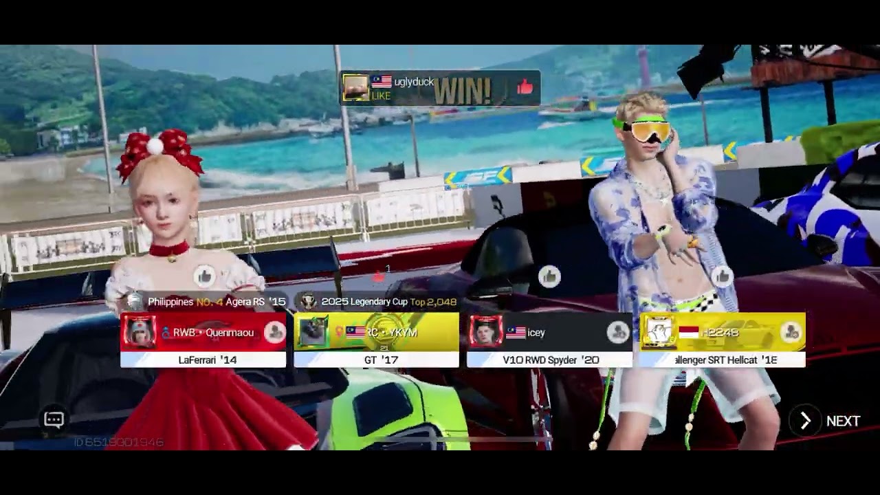 Racing Master Rank Push 25S7 (15) (Z28, 4C, Ford GT)