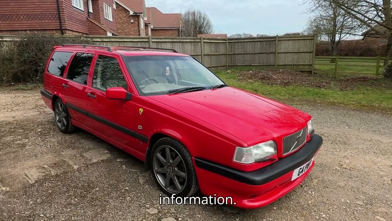 motodrome 1996 volvo 850R estate auto for sale walkaround