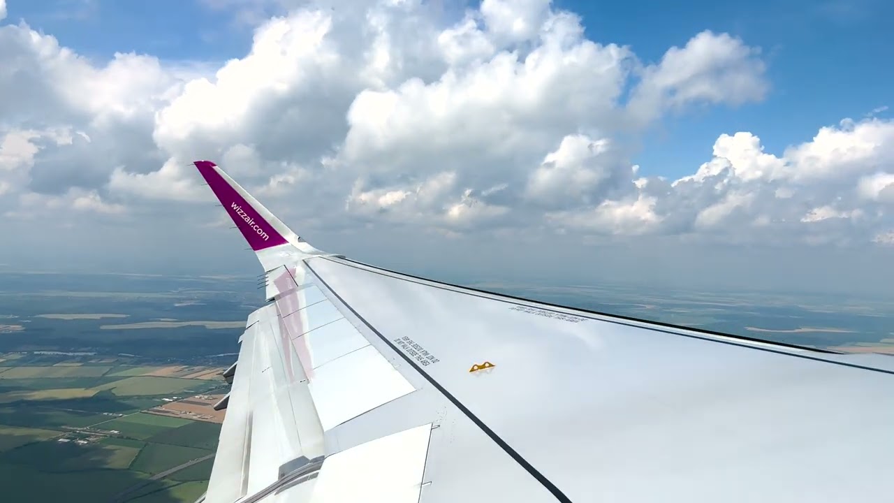 Wizz Air A321 Neo | Takeoff from Bucharest LROP