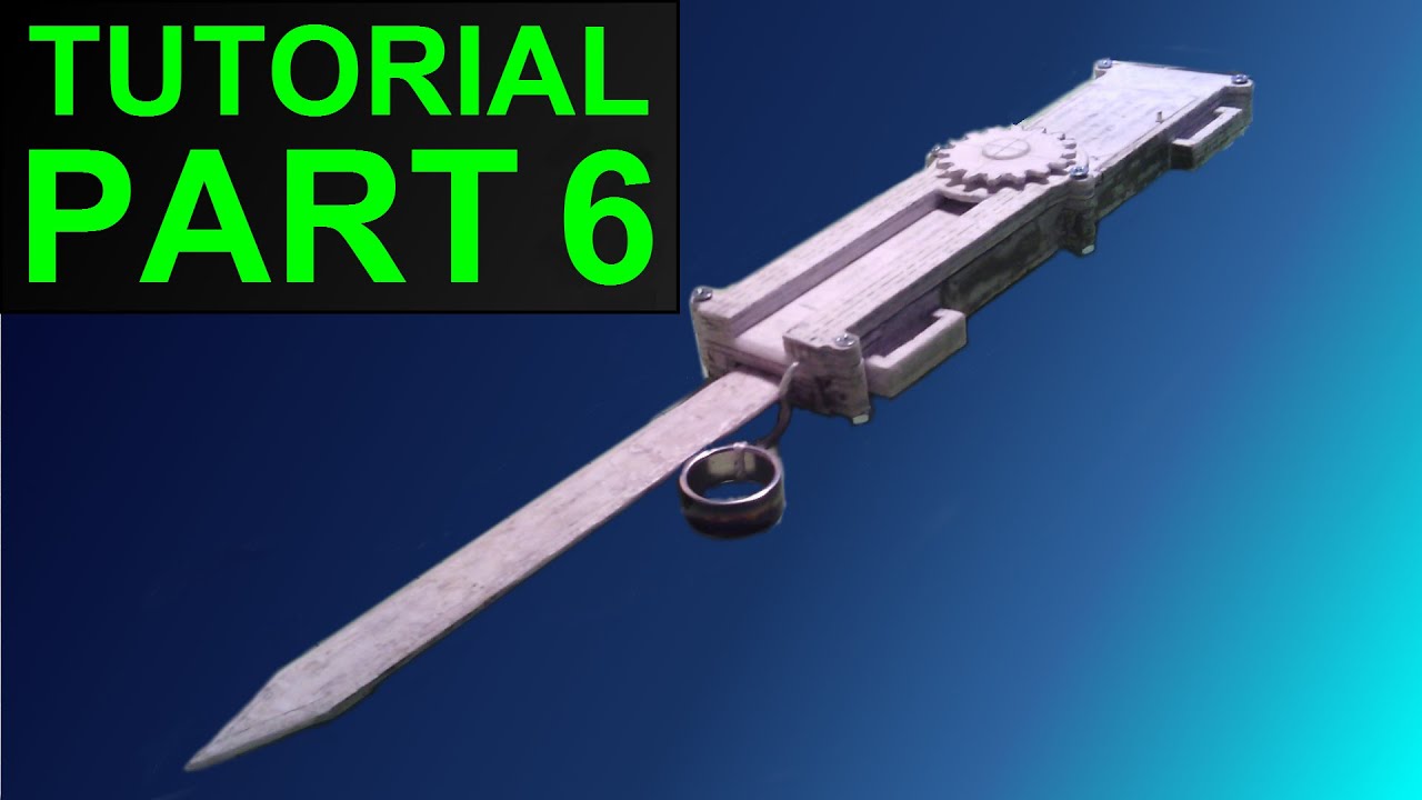 How to Build the (Assassin's Creed) Paper Full Size Dual-Action Hidden Blade (Part 6)