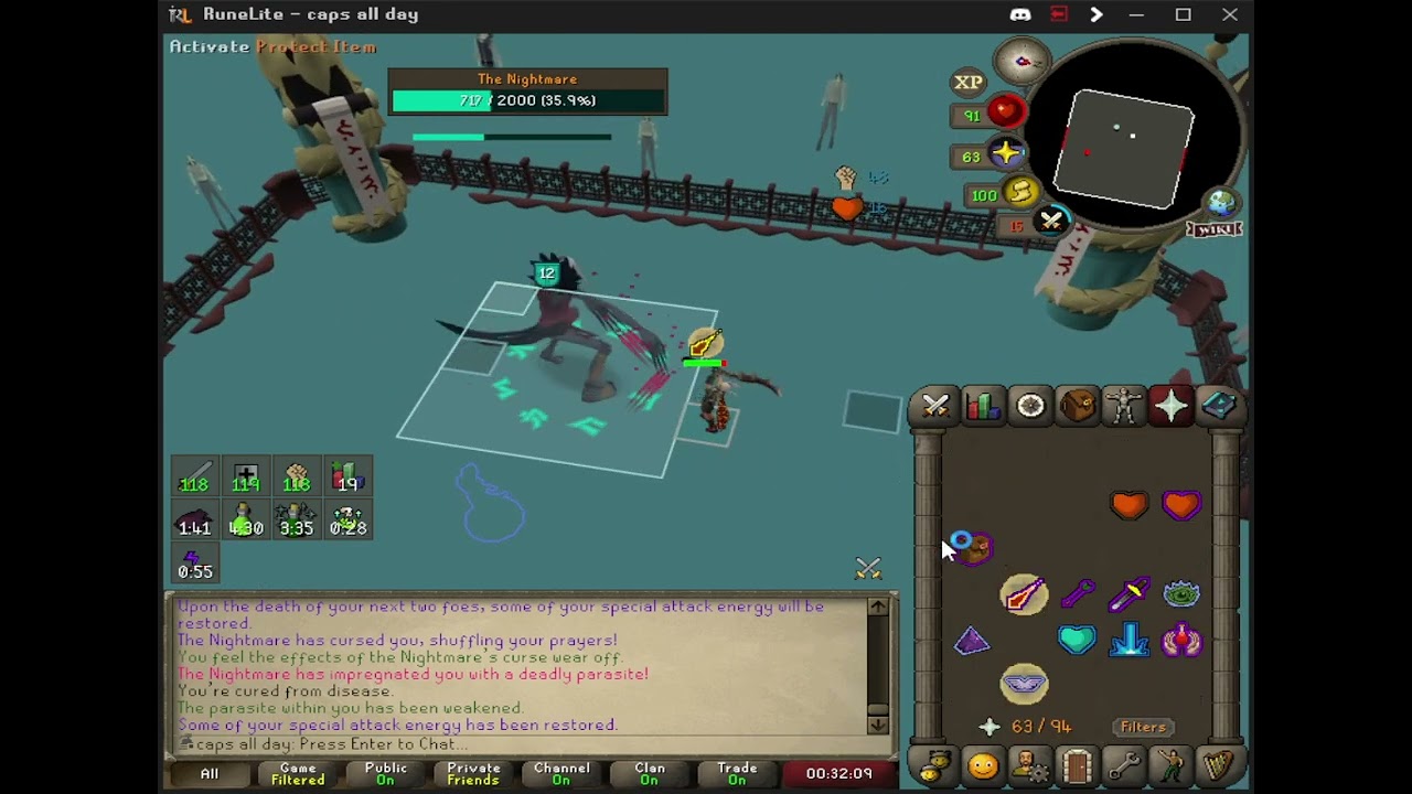 osrs perfect nightmare solo