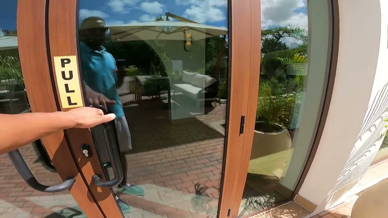 Secrets St. Lucia , Walk from Main Lobby to building 1000 Preferred Club 