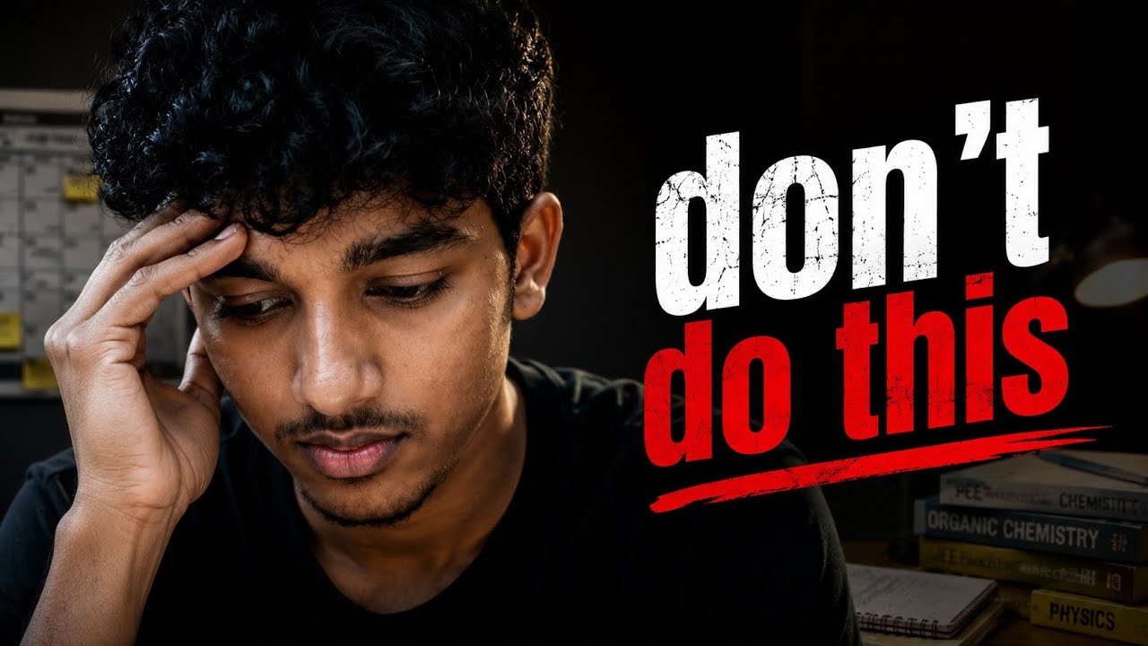 Biggest Mistakes I Made in JEE Prep (Don&rsquo;t Ignore This)