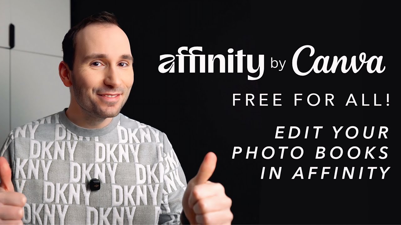 Теперь Affinity от Canva БЕСПЛАТНО для всех! Редактируйте свои фотокниги в Affinity.