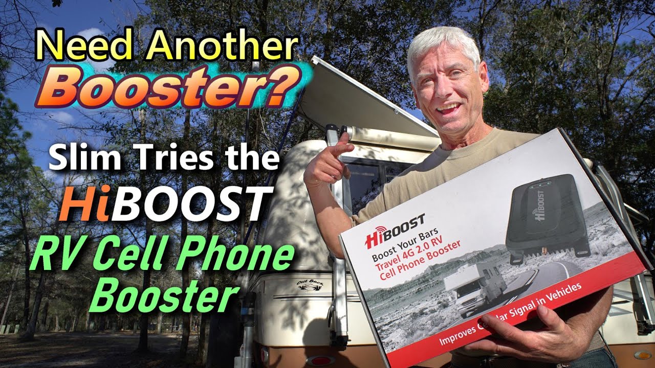 Slim Tries the HiBoost RV Cell Phone Booster Pt 1