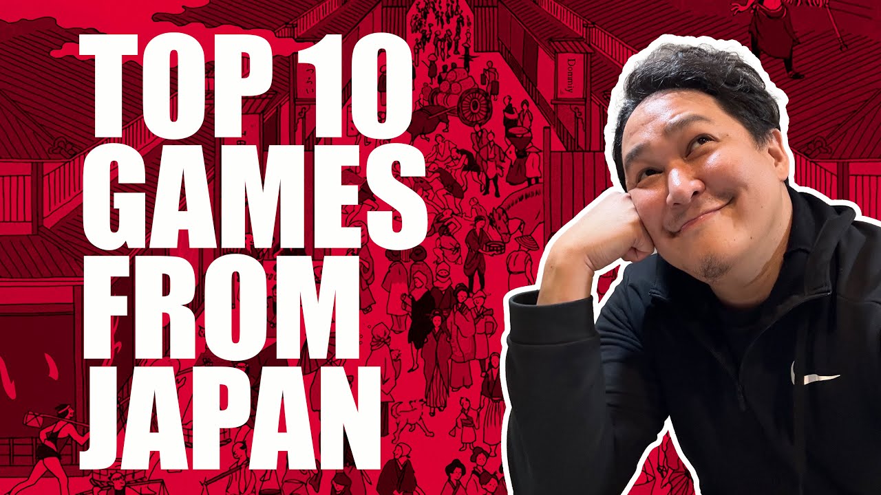 Top 100 Board Games From Japan, Part 10 (10 to 1) | Cardboard East