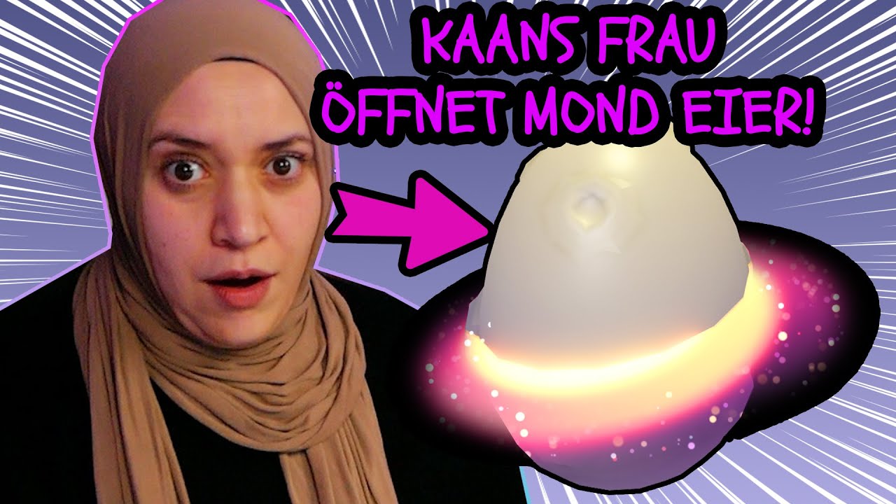 KAANS FRAU ÖFFNET 1.MAL MOON EGGS in Adopt Me! Hat sie wieder SO VIEL GLÜCK?