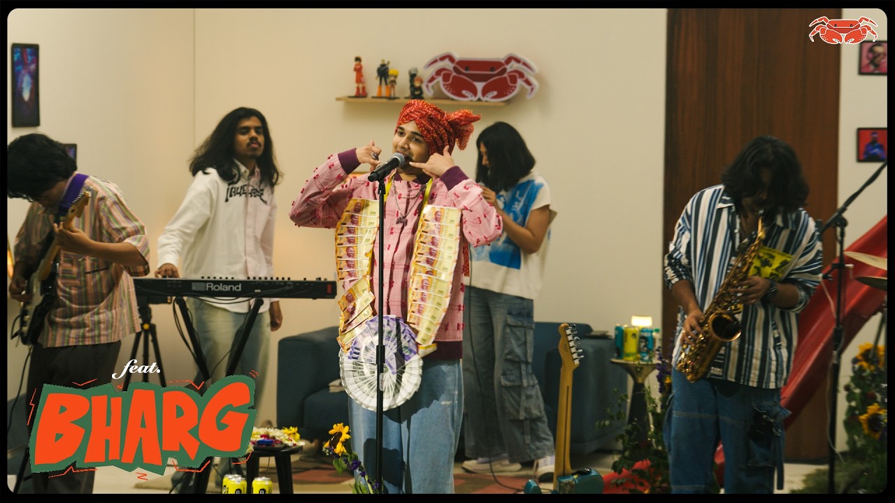 @Bharg for Crab Culture live | Bombay sapphire, Roshni, Magan and more