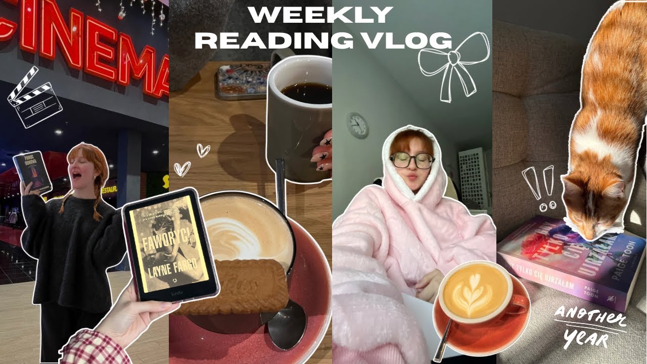 Pierwszy tydzień stycznia, film Pomoc domowa oraz świetne książki💗 WEEKLY READING VLOG