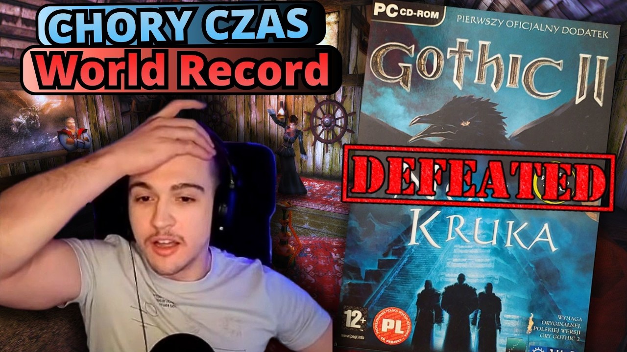 CHORY REKORD - Gothic 2 NK w 21:22 - Speedrun (All Chapters) World Record