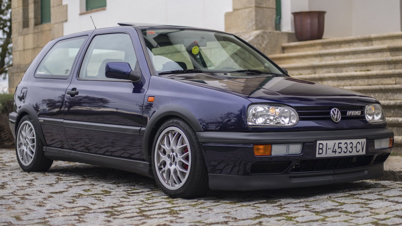 Volkswagen probaba cosas nuevas y era genial. GOLF VR6