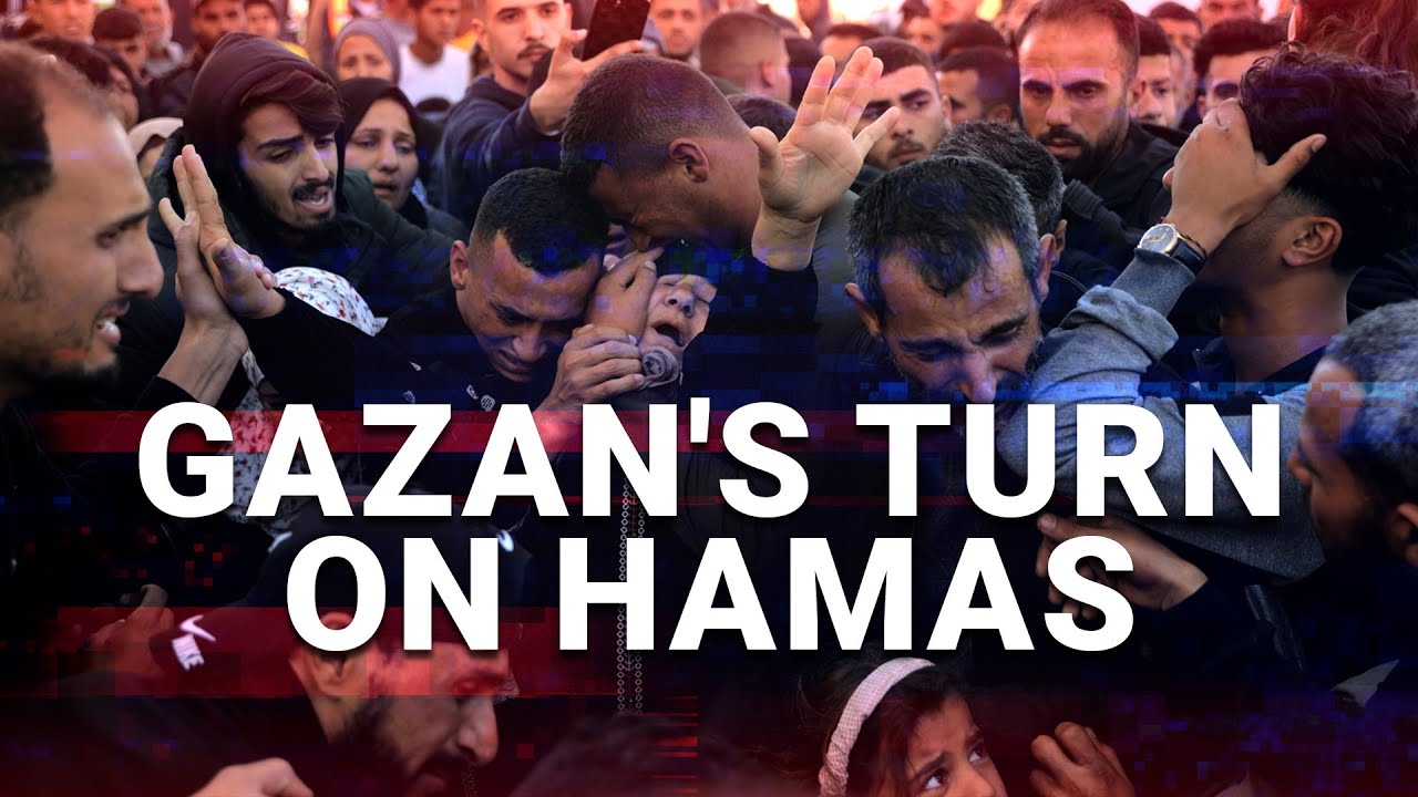 Extraordinary scenes from Gaza as thousands of Palestinians protest demanding the end of Hamas’ rule