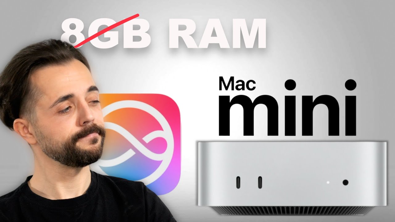 Mac Mini M4 to petarda i koniec MacBook&oacute;w 8 GB RAM!