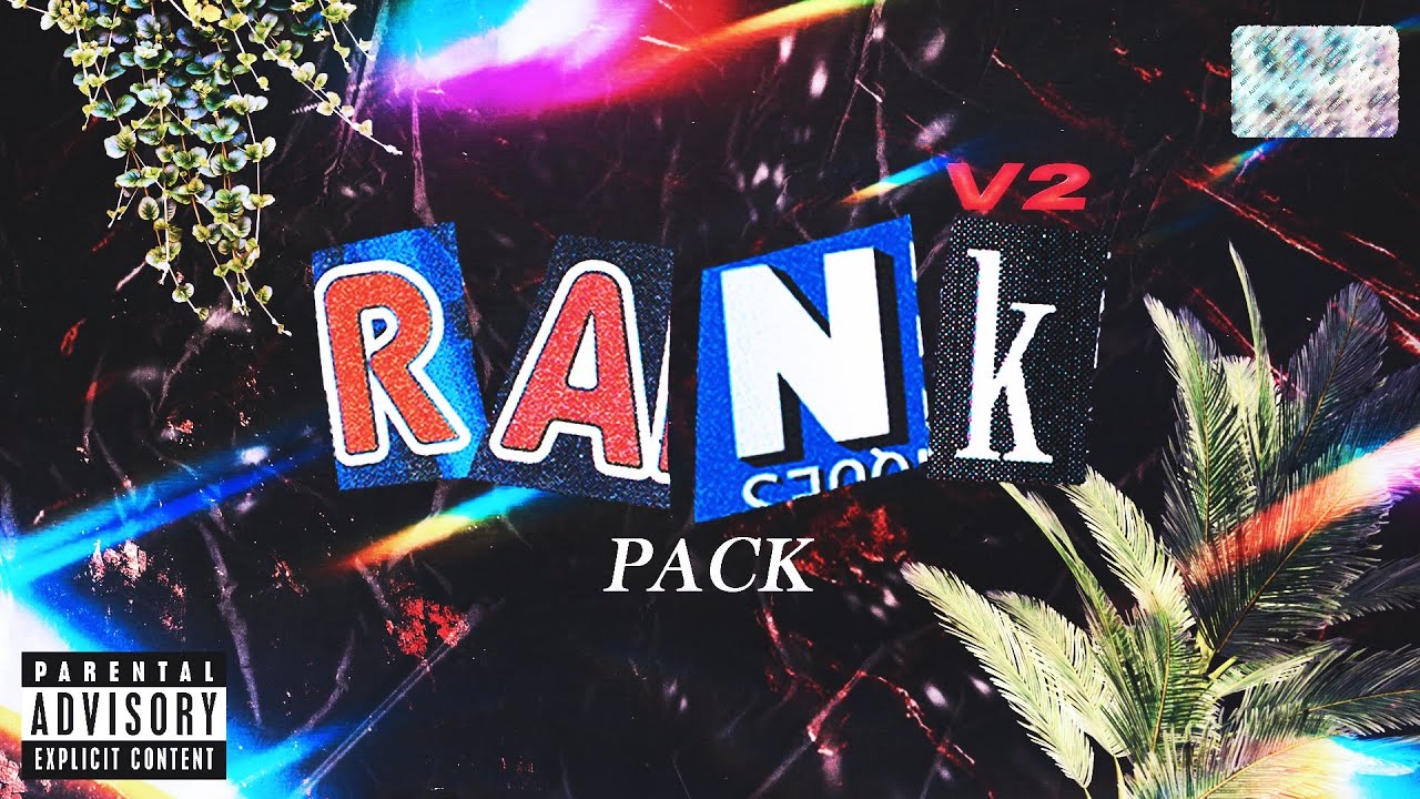 'RANK PACK v2' - Professional Cover Art Graphics Pack | *200+ Assets*
