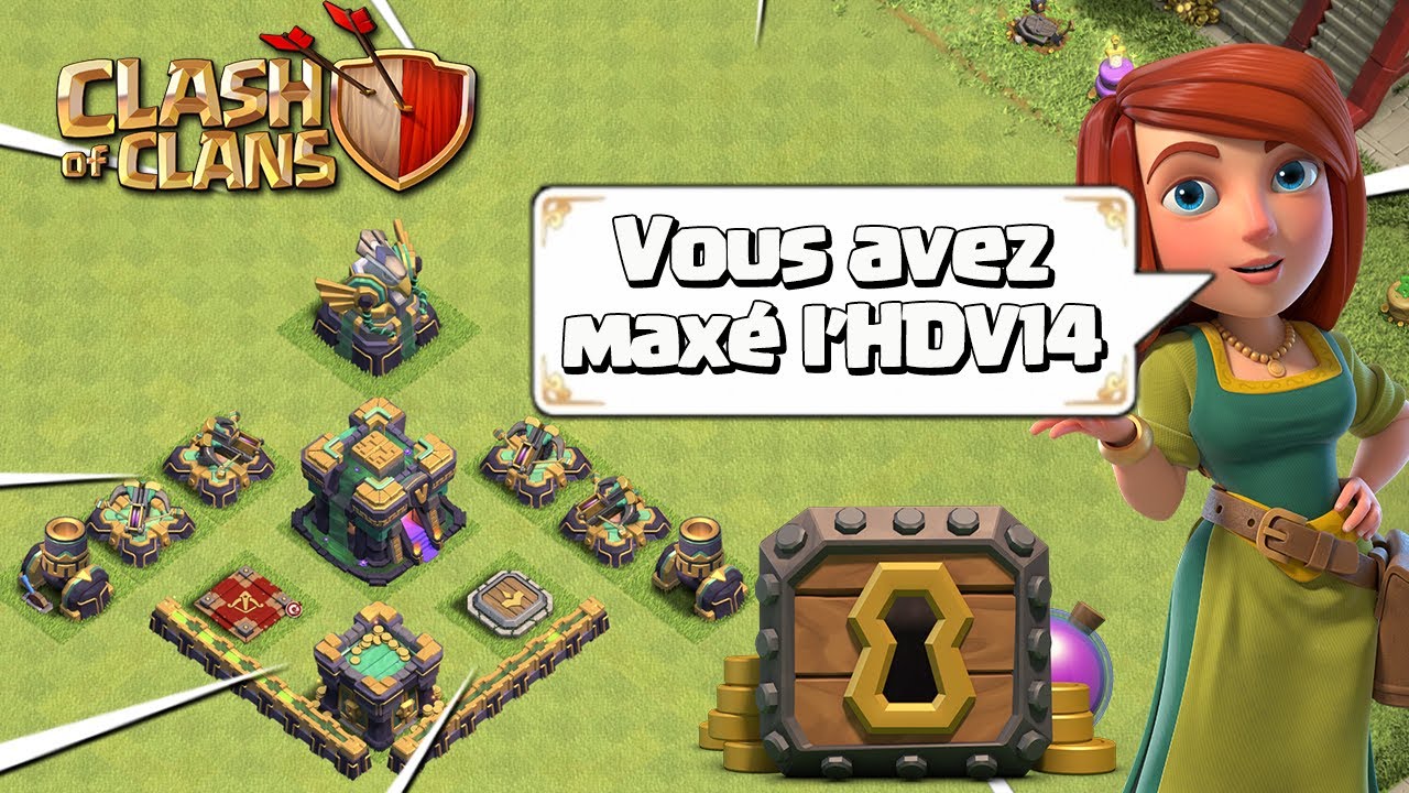 ON A ENFIN MAXÉ L'HDV 14 ! Clash of Clans