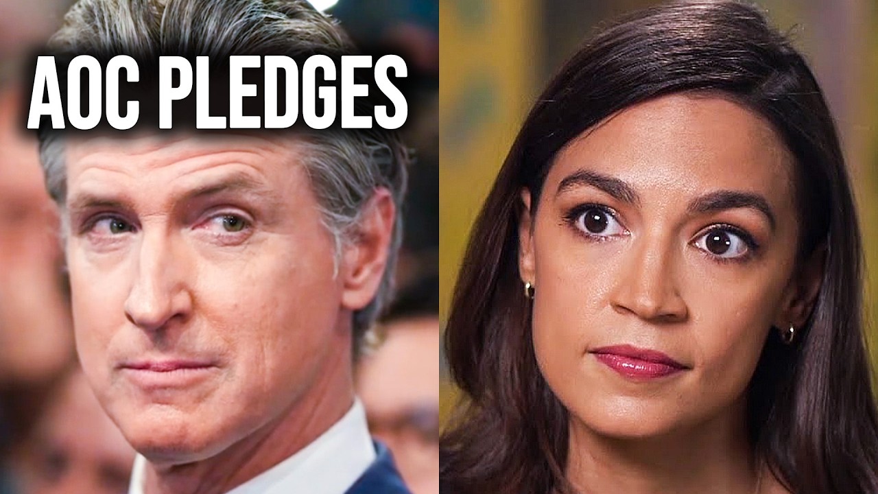 Александрия Окасио-Кортес сделала ШОКИРУЮЩЕЕ заявление, пообещав выступить против голосования за ...