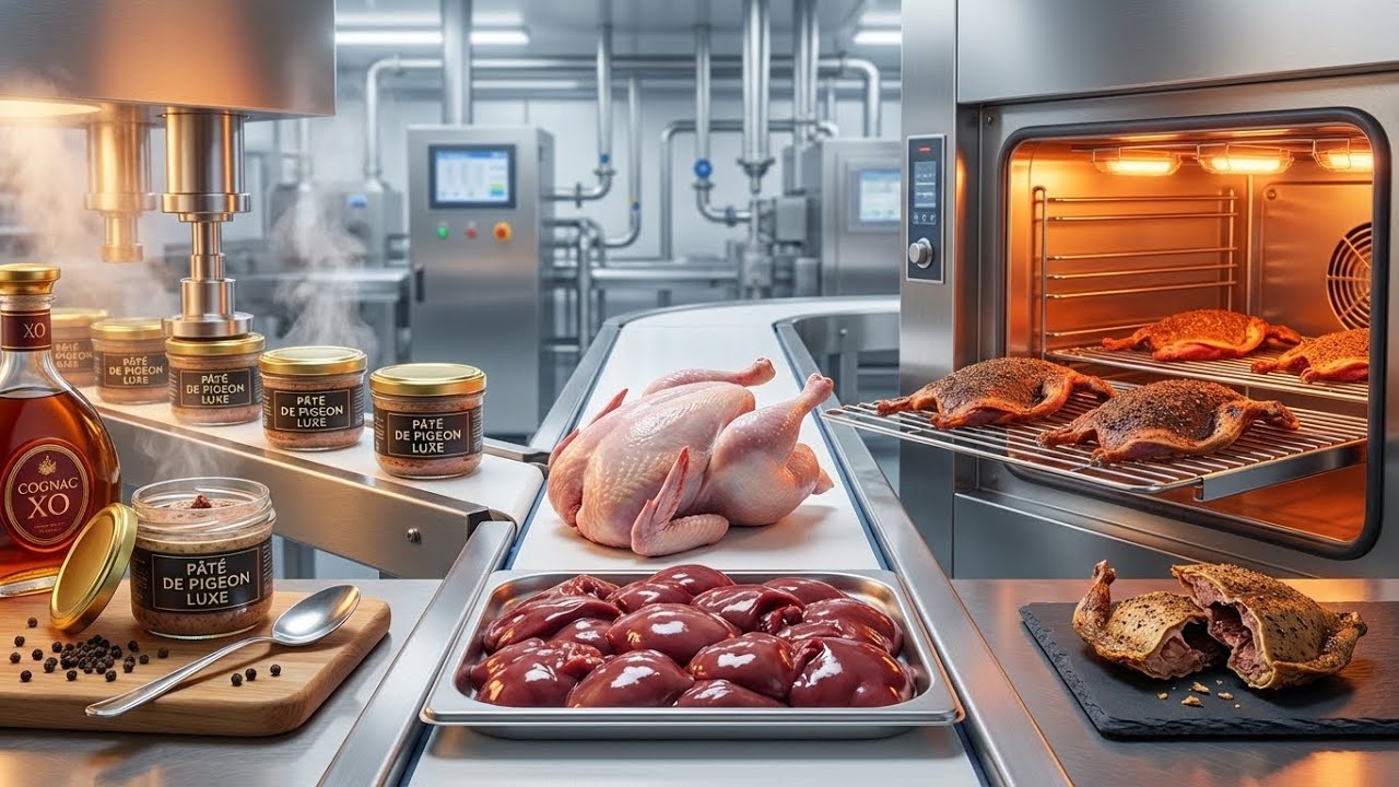 Inside a Squab Processing Line: From Evisceration to Vacuum Packed Snacks (Full Process)