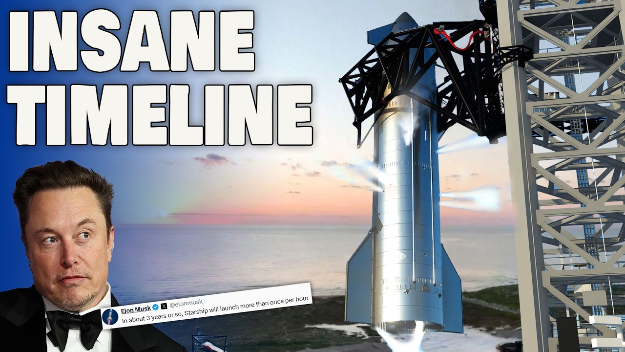 Elon Musk Revealed Unprecedented SpaceX Starship Launch Pace Plan! Dominating Era Begins…