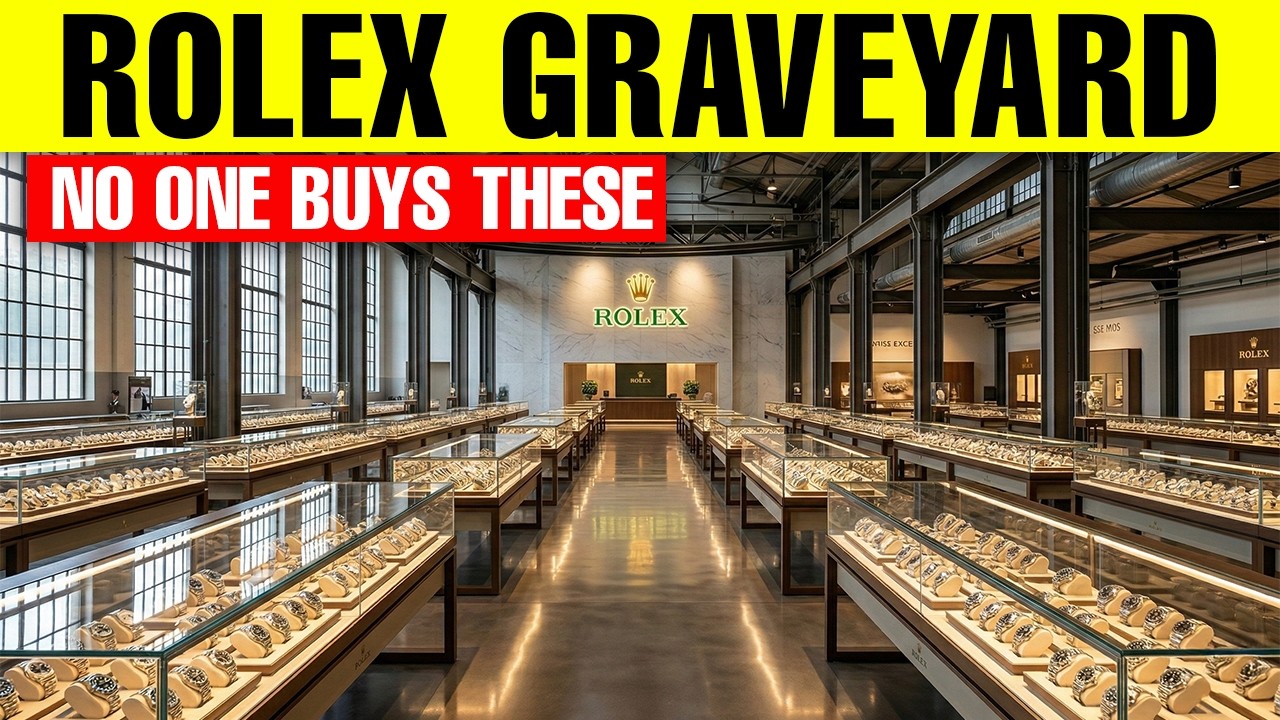 Почему 80 000 непроданных часов Rolex гниют в дилерских центрах?