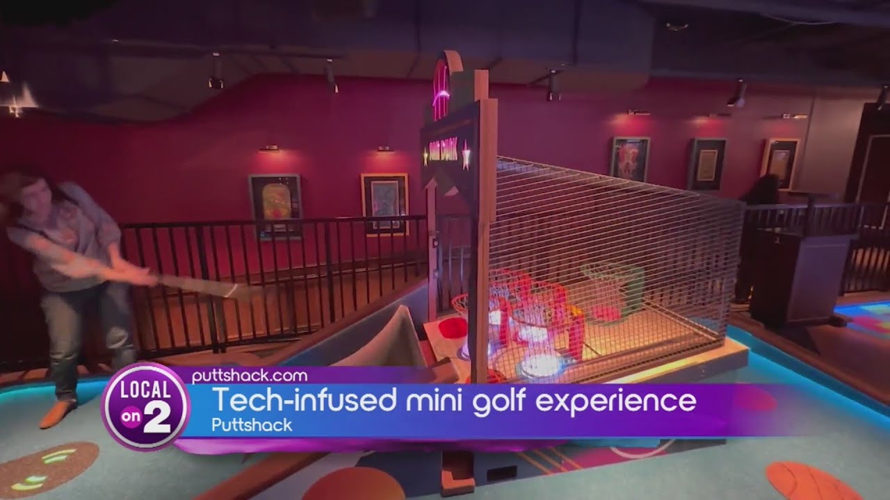 PuttShack is mini golf like you’ve never seen before!