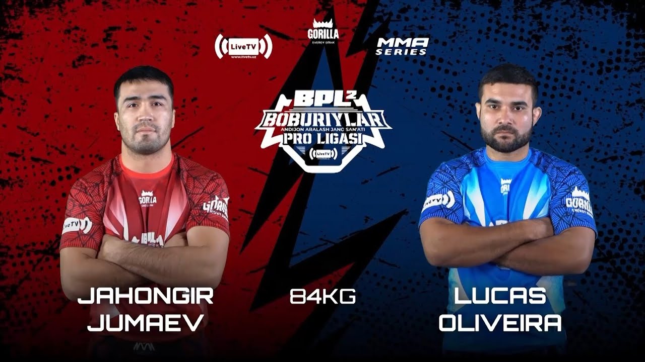 ⚔️ BPL 2-TUR | MAIN EVENT ⚔️🇺🇿 JAHONGIR JUMAYEV🆚🇧🇷 LUCAS OLIVIERA   Faqat bittasi g‘alaba qozonadi!