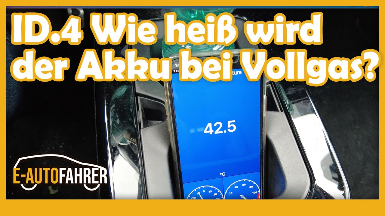 VW ID.4: Wie warm wird der Akku im Winter bei Höchstgeschwindigkeit und wird er vortemperiert?
