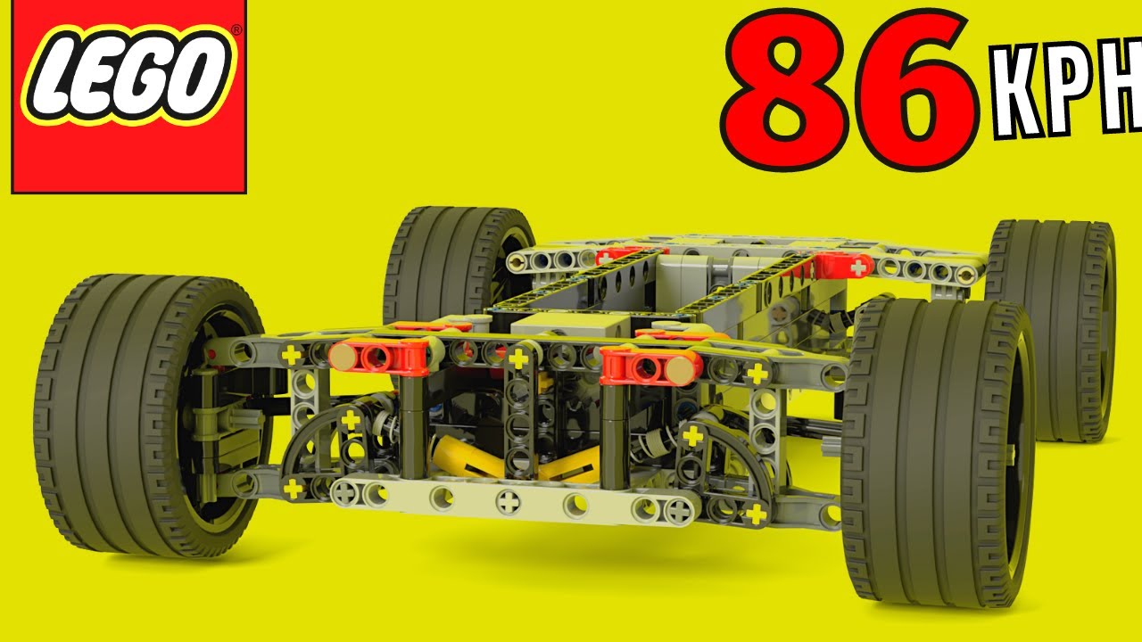 Самая быстрая в мире радиоуправляемая машина Lego