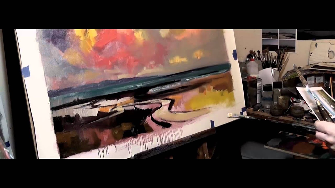 Isle of Skye: Painting 'Broadford Pinks'