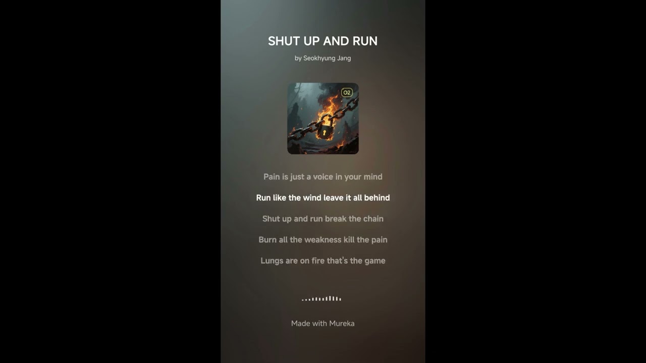 SHUT UP AND RUN