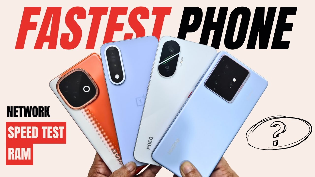Most SHOCKING Result | OnePlus Nord 5 vs POCO F7 vs iQOO Neo 10 vs Realme GT 7 | Speed Test