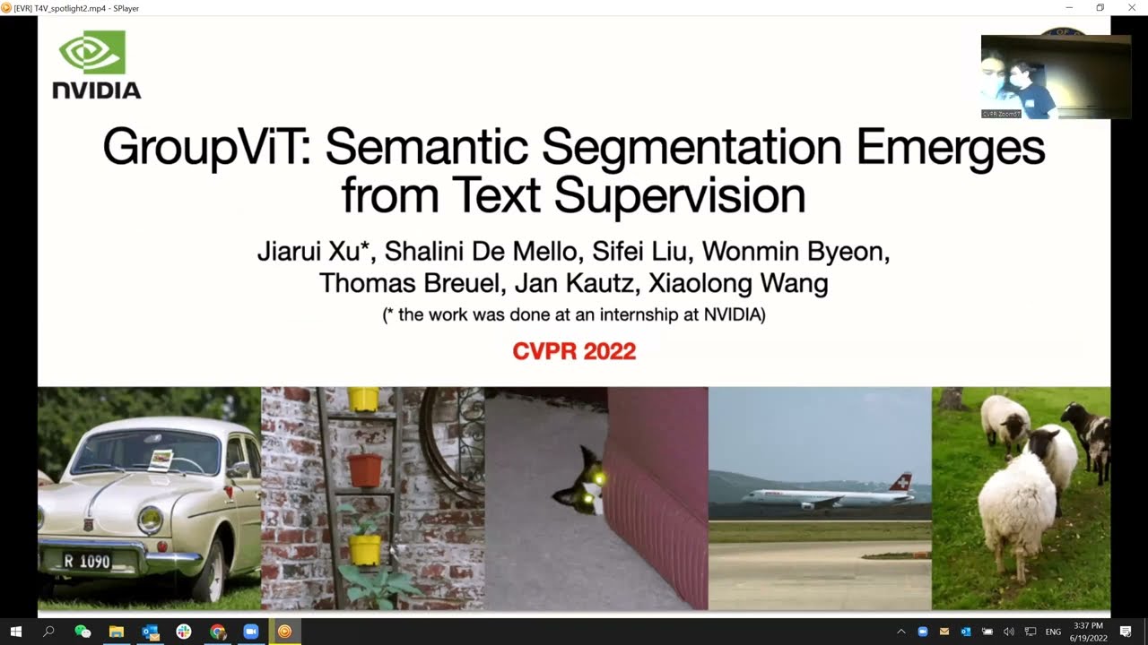 Transformer for Vision | Spotlight Talk |  Attention and Emerging Properties | CVPR 2022