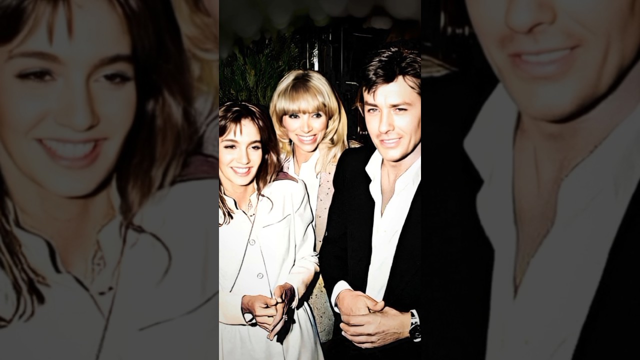 Alain DELON, Anne PARILLAUD & Mireille DARC