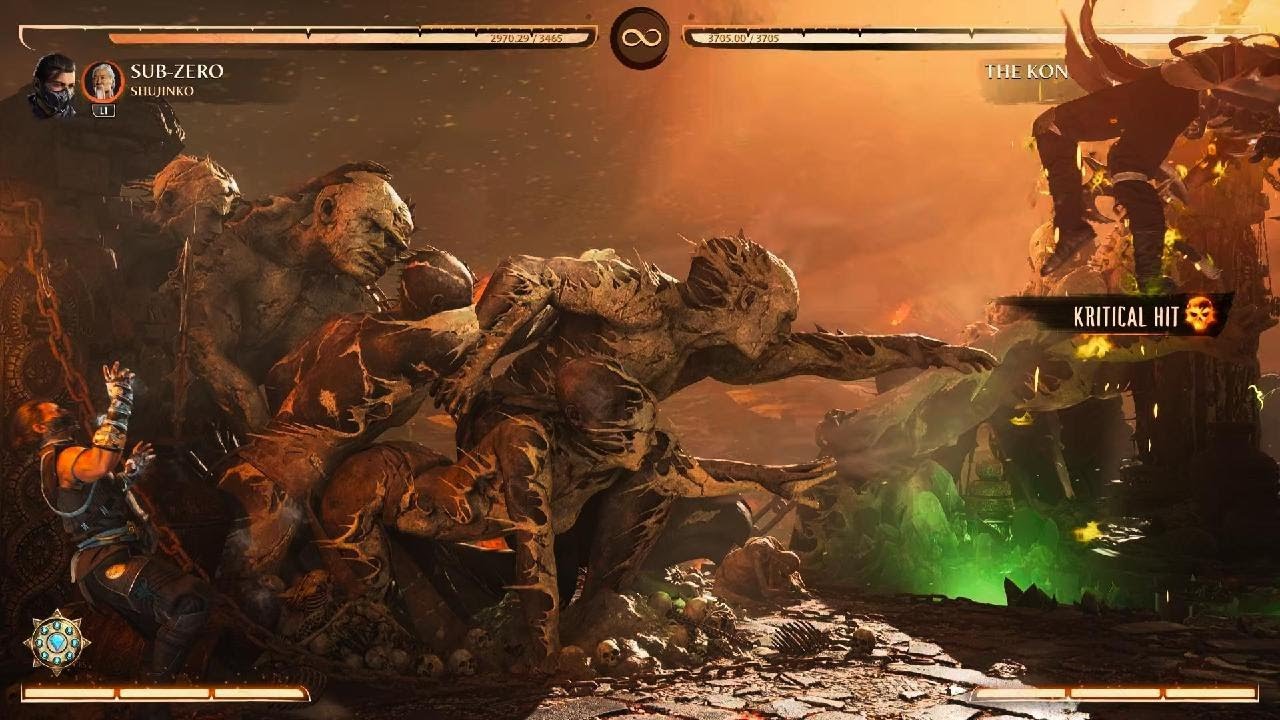 Mortal Kombat 1 Sub-Zero vs The Konqueror/
