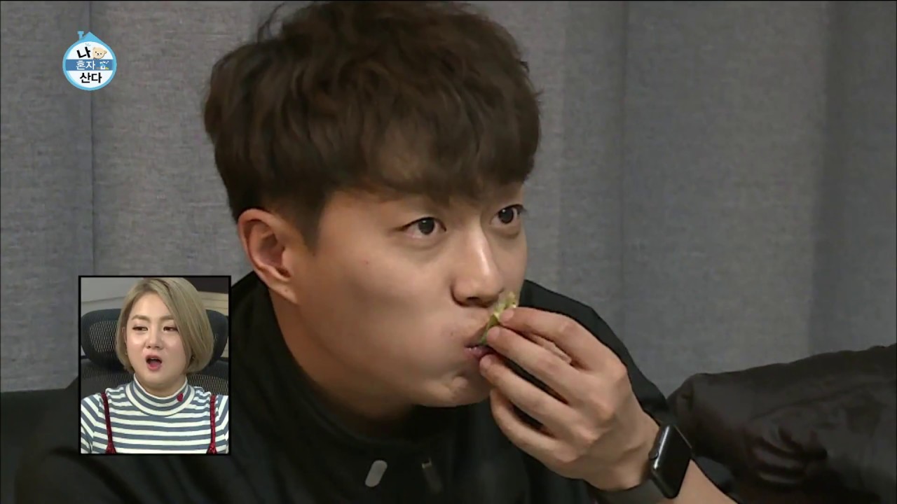 【TVPP】Doojoon,Gikwang(BEAST) - Samgyupsal eating show, 두준,기광(비스트) - 삼겹살 먹방 @I Live Alone