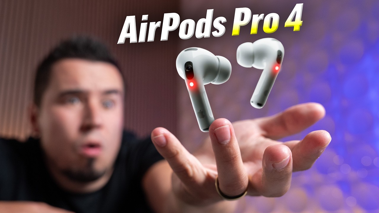 СРОЧНО: Утечка Apple AirPods Pro 4!