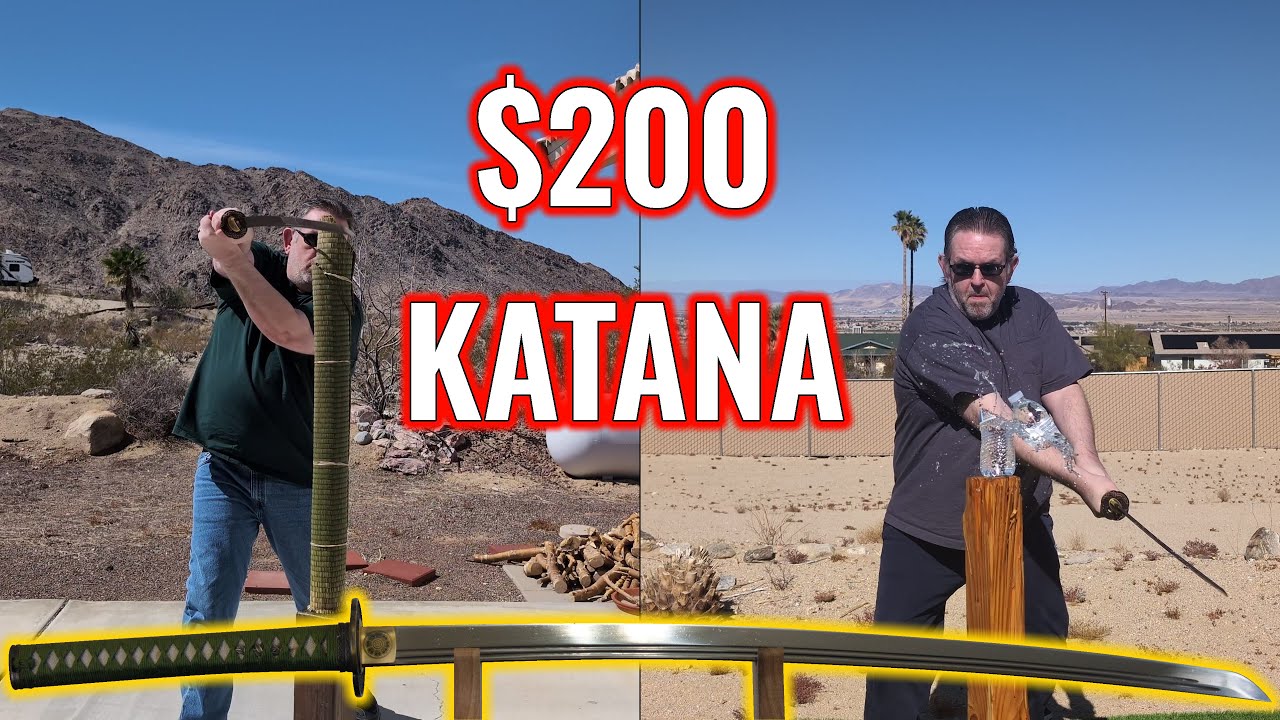 This might be the best cutting katana I've ever used, for only $200!