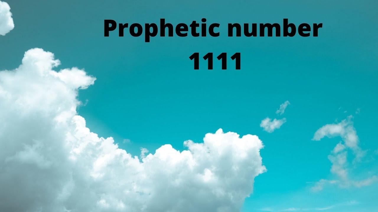 Prophetic Number 1111 “This transition is different.”