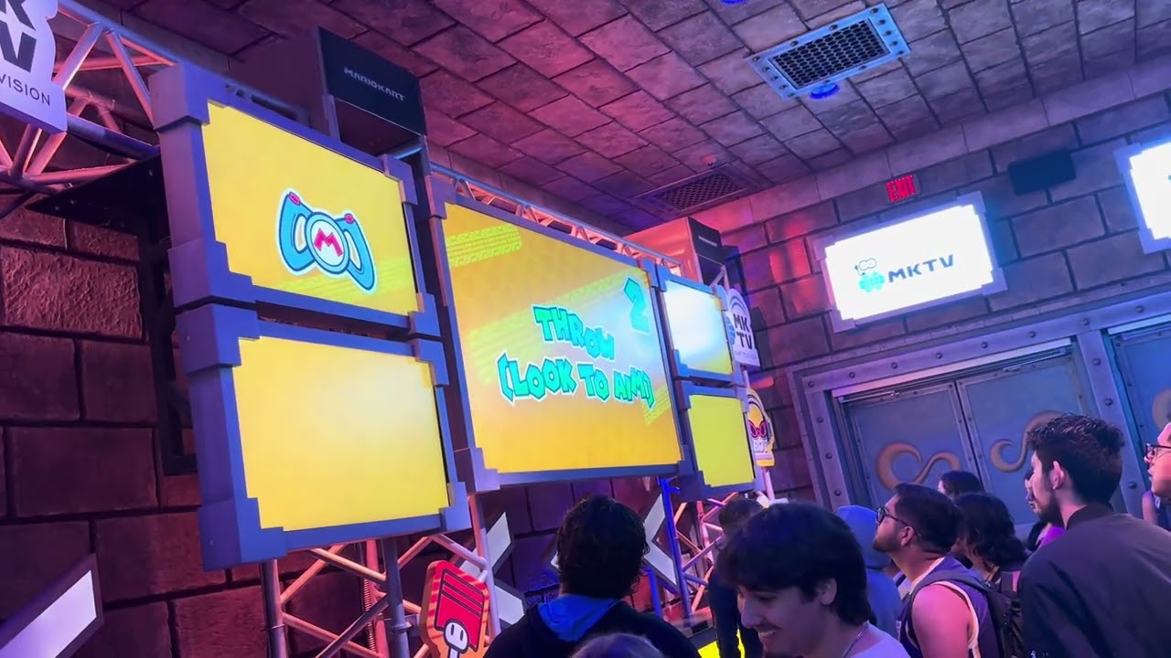 Universal Studios Hollywood Mario Kart Bowser’s Challenge Second Queue