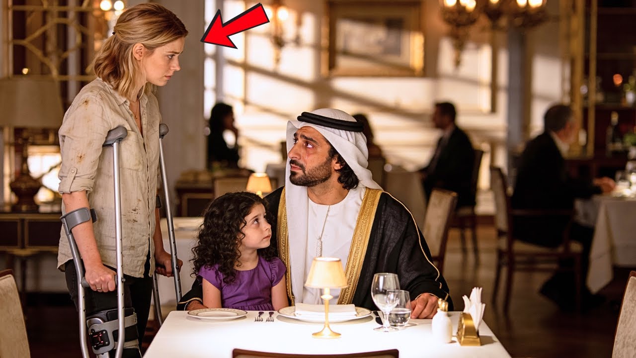 „CZY MOGĘ USIĄŚĆ PRZY TYM STOLE Z PANEM?” ZAPYTAŁA BIEDNA KOBIETA Z JEDNĄ NOGĄ ARABSKIEGO WDOWCA…
