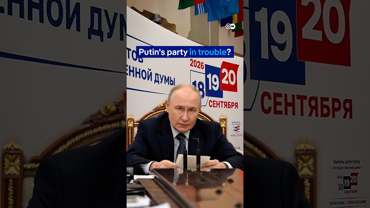 Putin's party in trouble? | DW News